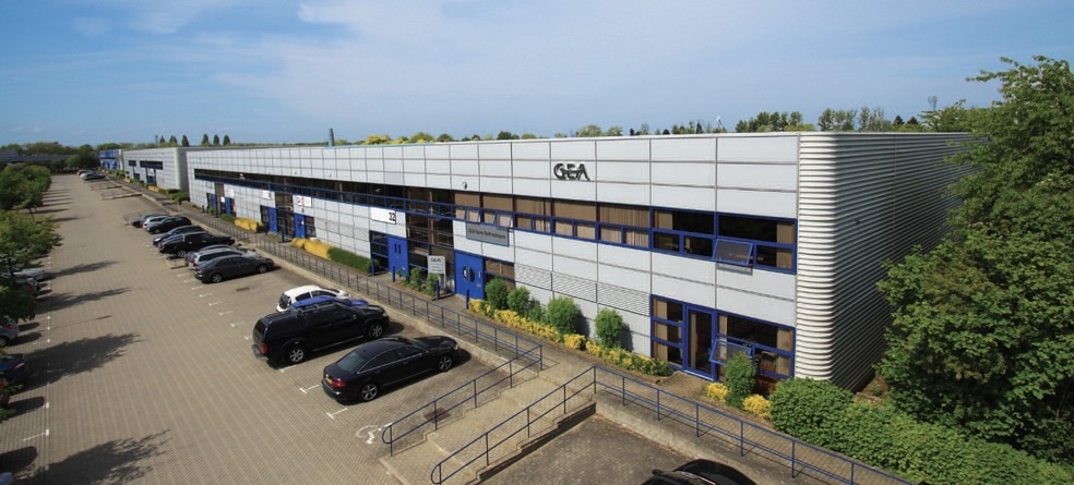 30-40 Tanners Dr, Milton Keynes for lease - Aerial - Image 3 of 6