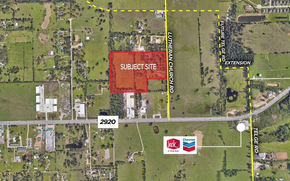 0 Lutheran Church Rd, Tomball, TX for sale - Building Photo - Image 1 of 1