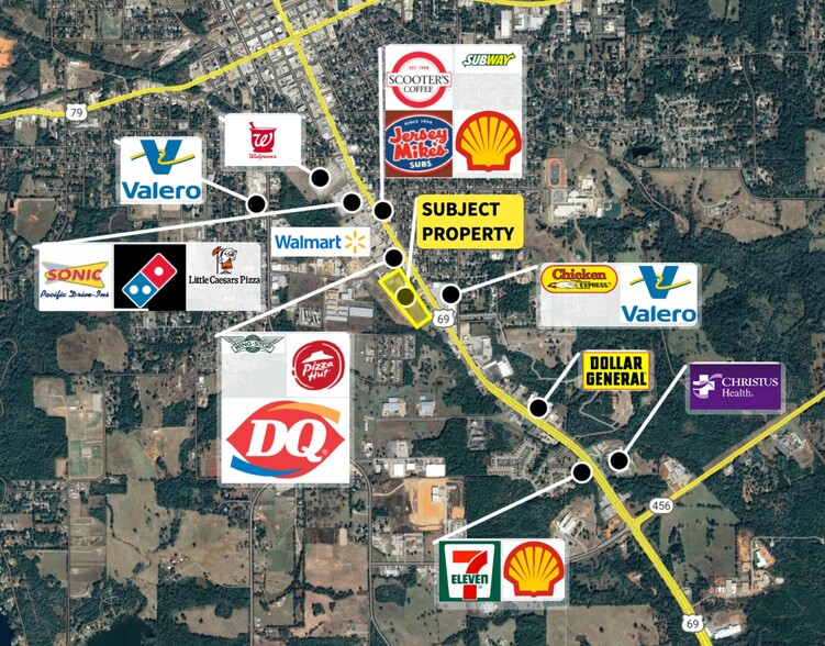 1599 S Jackson St, Jacksonville, TX à vendre - Photo principale - Image 3 de 10