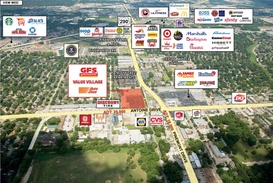 5121-5155 Antoine Dr, Houston, TX for lease - Building Photo - Image 2 of 9