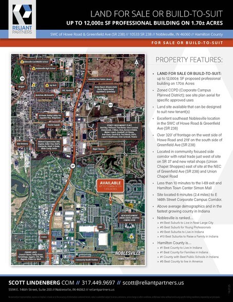 10533 Greenfield Ave, Noblesville, IN à vendre - Photo du bâtiment - Image 2 de 3