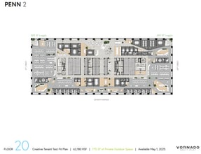 PENN 2, New York, NY à louer Plan d’étage- Image 2 de 2