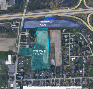 Plus de détails pour Two Parcels of Land- Church Rd – Terrain à vendre, Aurora, IL