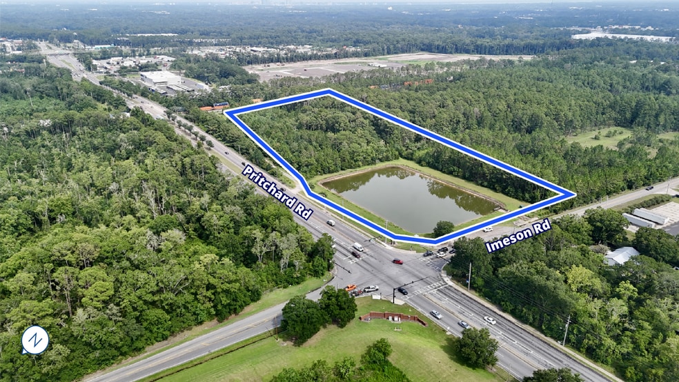 2505 Imeson Rd, Jacksonville, FL à vendre - Aérien - Image 2 de 6