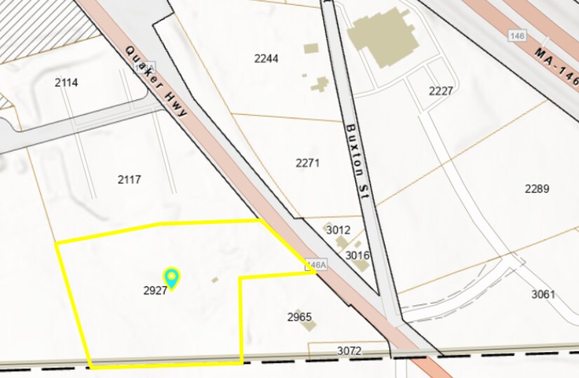 1061 Quaker Highway hwy, Uxbridge, MA à vendre - Photo du bâtiment - Image 2 de 6