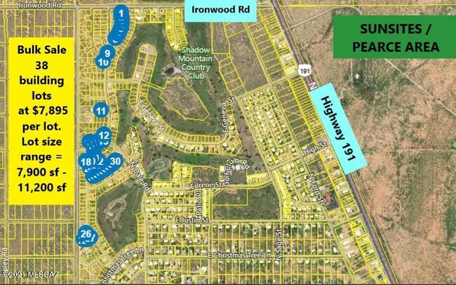 More details for S Hwy 191 & W Ironwood Rd, Cochise, AZ - Land for Sale