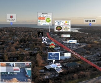 Plus de détails pour 1079 Aquidneck Ave, Middletown, RI - Industriel à vendre
