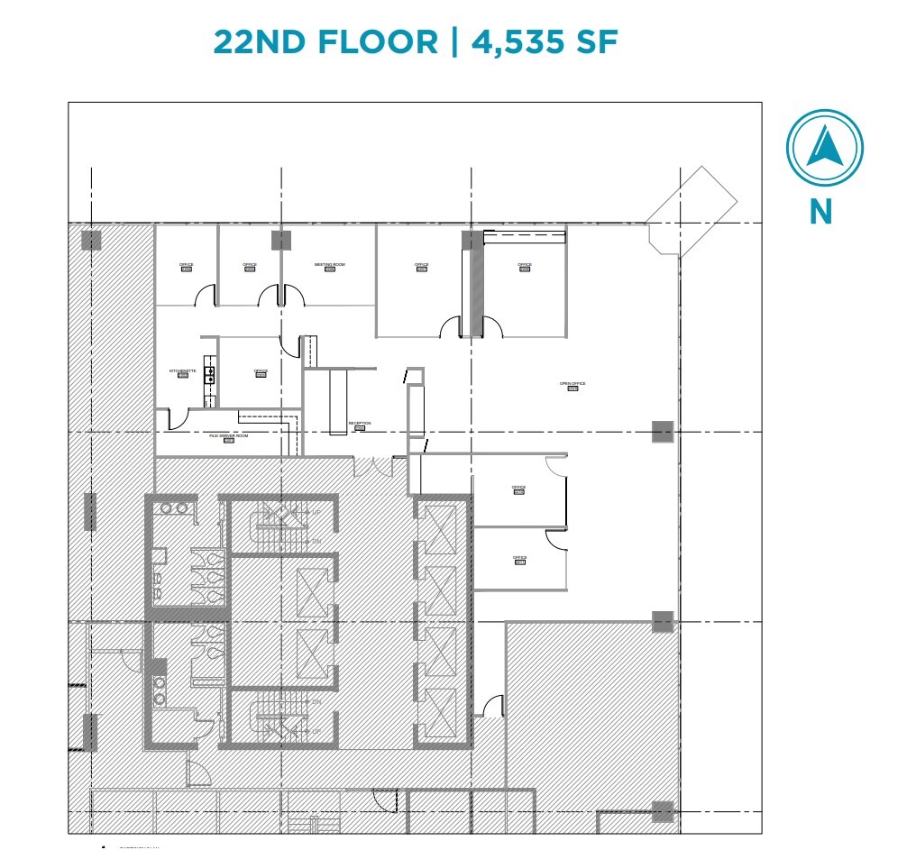 1055 W Georgia St, Vancouver, BC for lease Floor Plan- Image 1 of 1