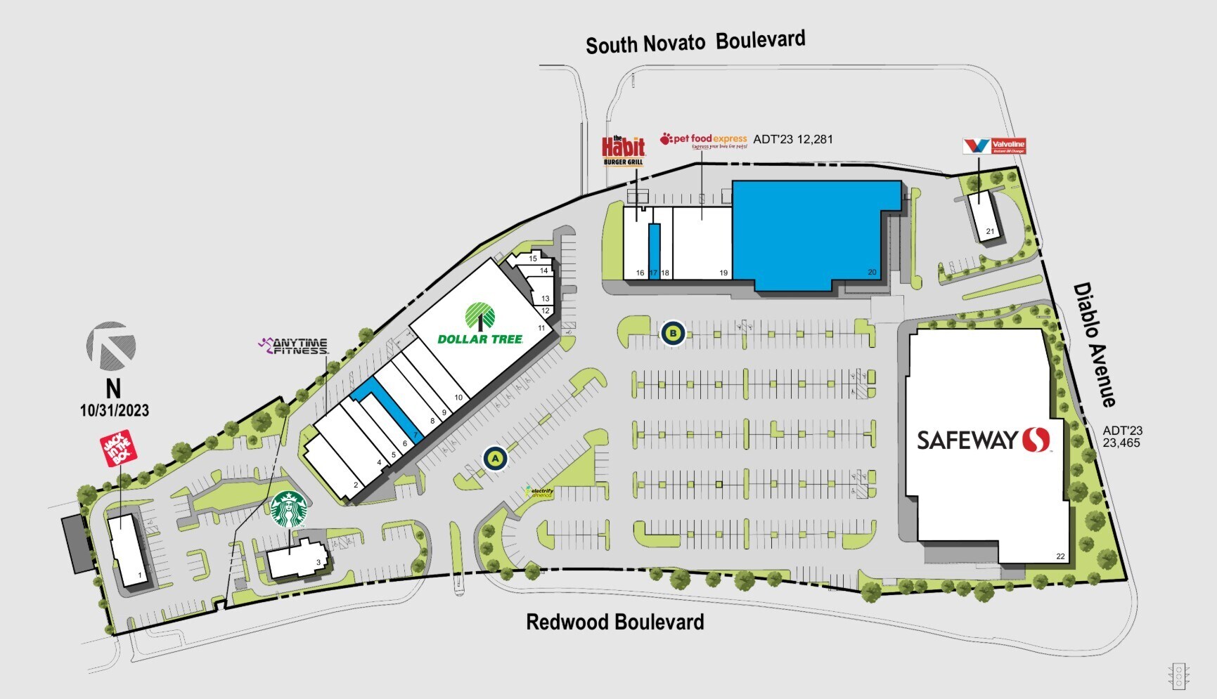900 Diablo Ave, Novato, CA for lease Site Plan- Image 1 of 1