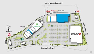 900 Diablo Ave, Novato, CA for lease Site Plan- Image 1 of 1