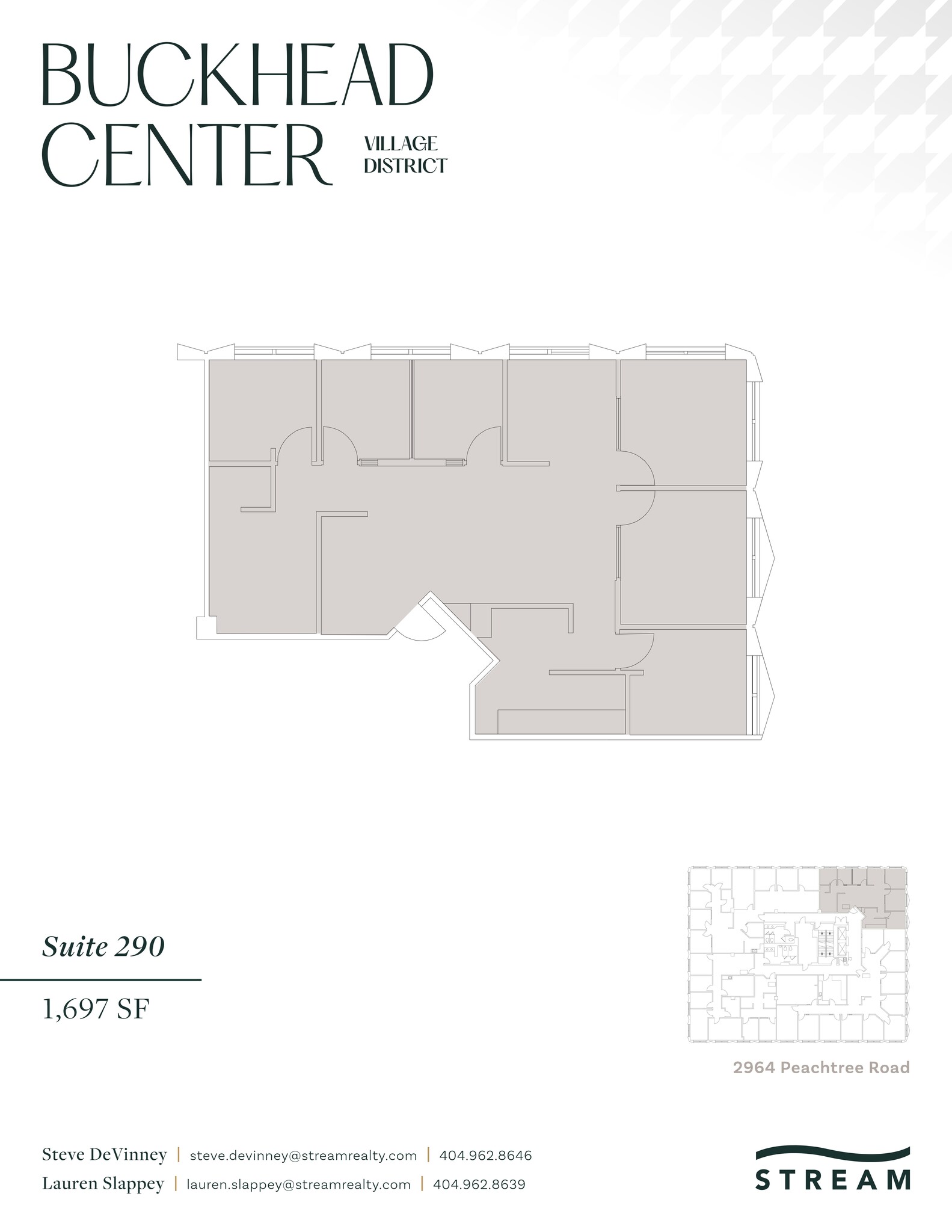 2970 Peachtree Rd NW, Atlanta, GA à louer Plan de site- Image 1 de 1