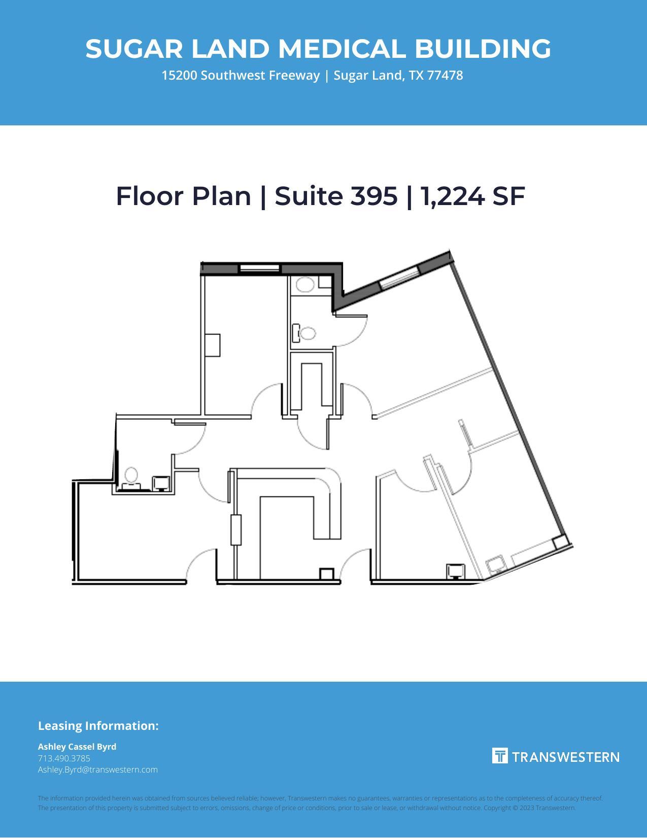 15200 Southwest Fwy, Sugar Land, TX for lease Floor Plan- Image 1 of 1