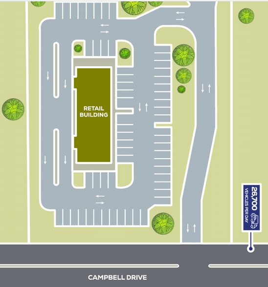 1985 Campbell Drive Homestead FL 33033, Homestead, FL for lease - Site Plan - Image 3 of 4