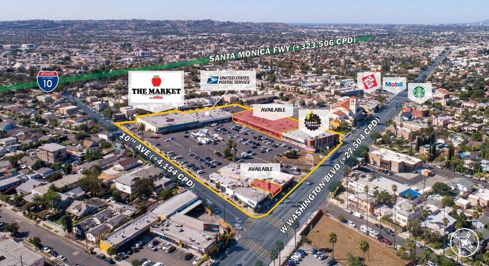 4050 W Washington Blvd, Los Angeles, CA à louer - Photo du bâtiment - Image 1 de 1