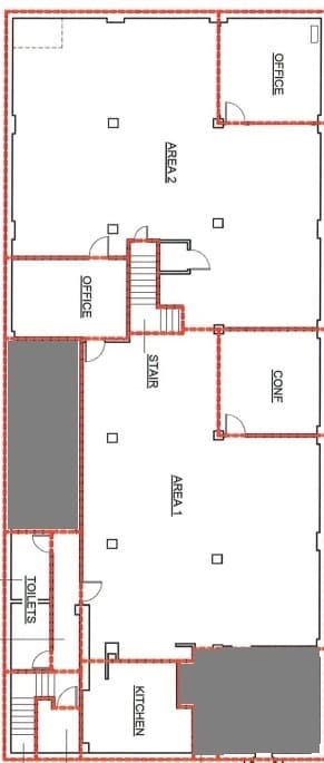 1425 Market St, Denver, CO à louer Plan d’étage- Image 1 de 1