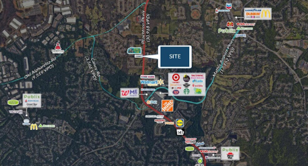 2246 Peachtree Pky, Cumming, GA à vendre - Photo du bâtiment - Image 3 de 3