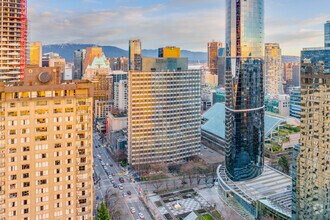 991-993 Hornby St, Vancouver, BC - AERIAL  map view