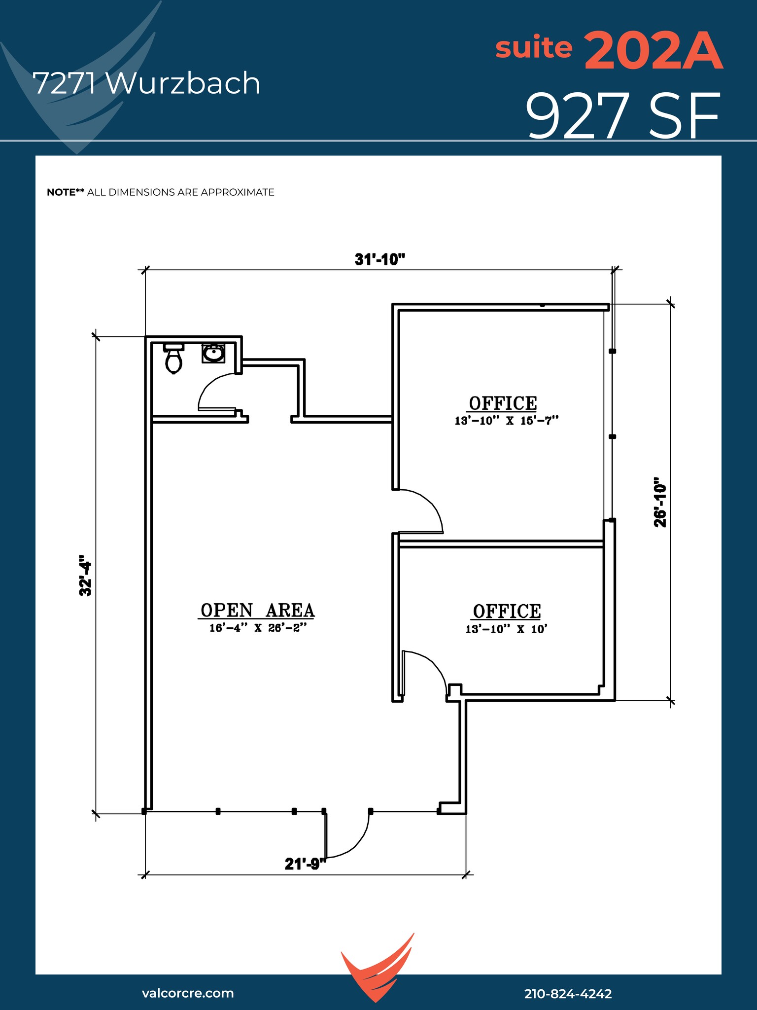 7271 Wurzbach Rd, San Antonio, TX à louer Plan de site- Image 1 de 1