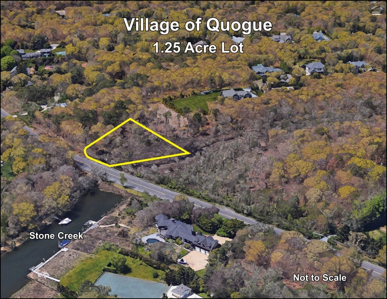 149 Montauk Hwy, Quogue, NY for sale - Aerial - Image 1 of 3