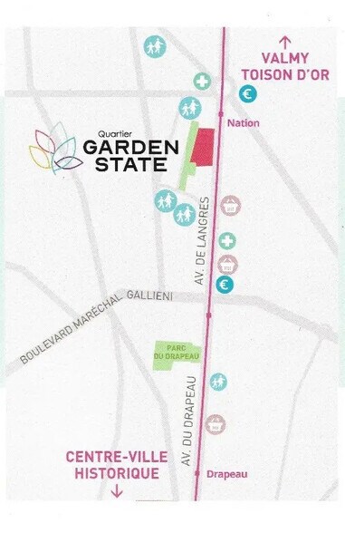 Commerce de détail dans Dijon à vendre - Photo du bâtiment - Image 2 de 2