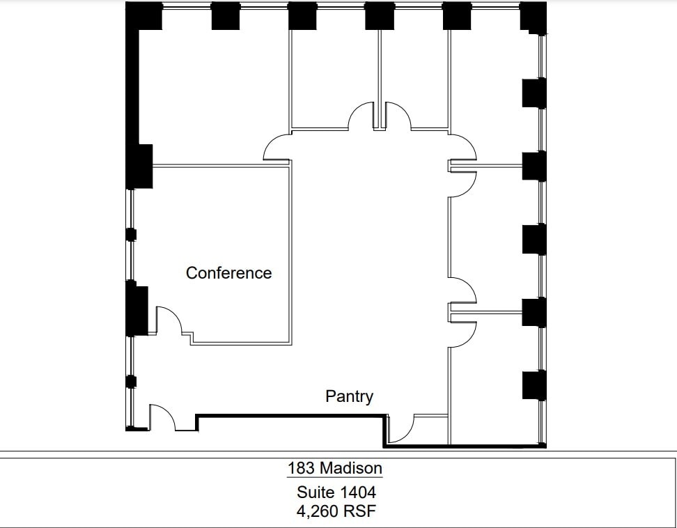 183 Madison Ave, New York, NY for lease Floor Plan- Image 1 of 1