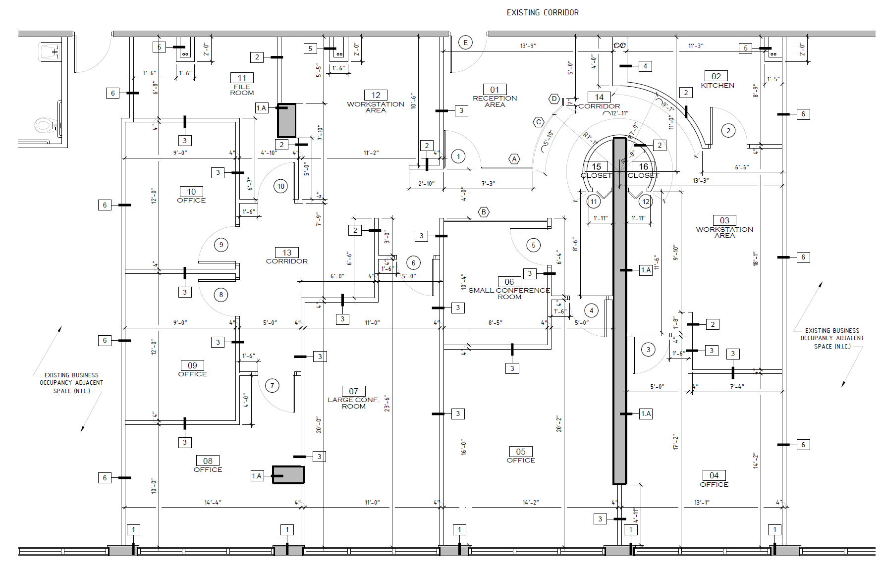 55 Merrick Way, Coral Gables, FL for lease Floor Plan- Image 1 of 19