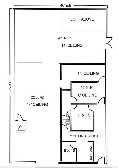 301 E Ayre St, Wilmington, DE à louer - Plan d’étage - Image 2 de 2
