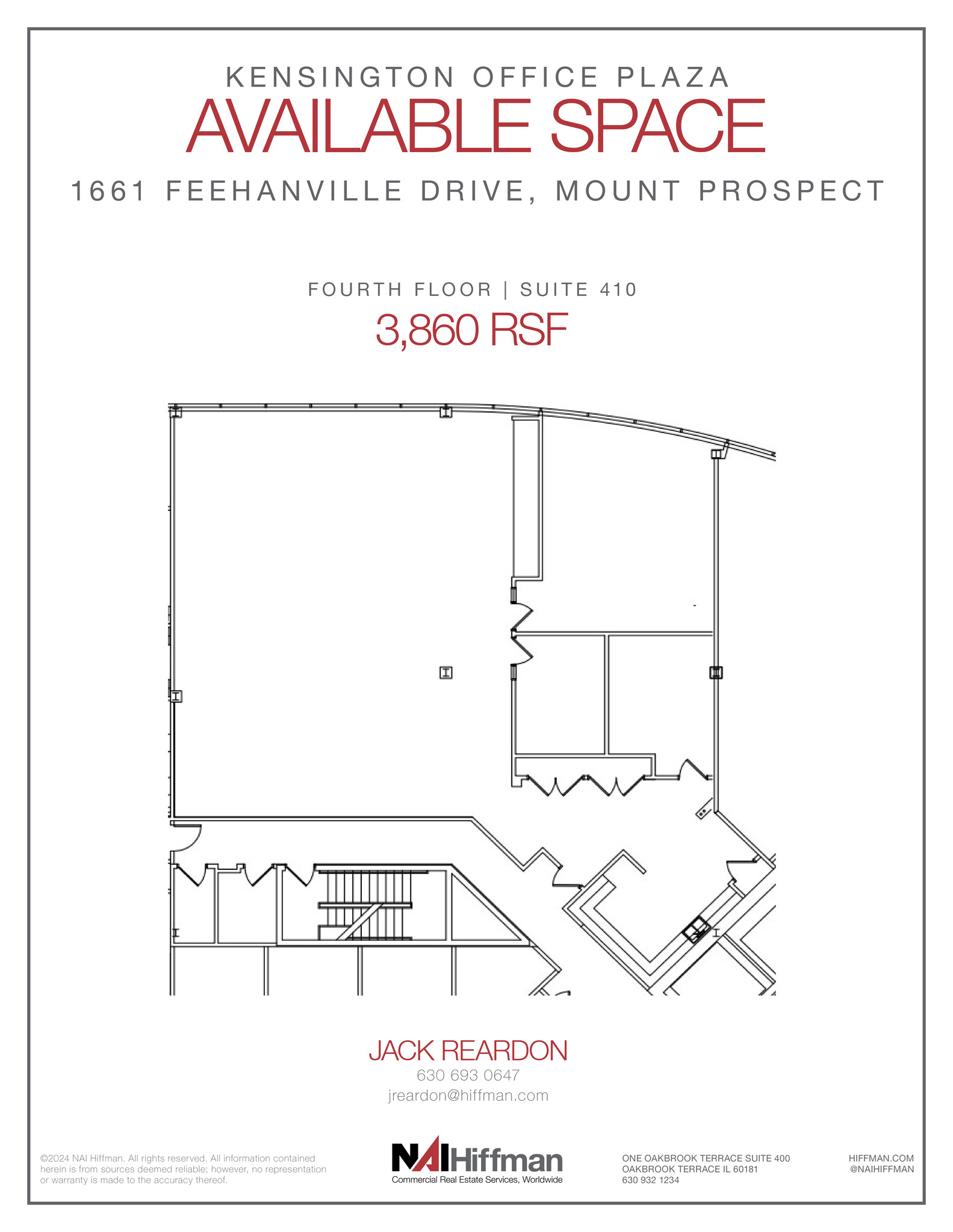 1221 E Business Center Dr, Mount Prospect, IL à louer Plan d  tage- Image 1 de 1