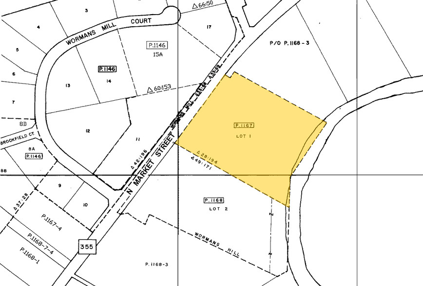 1888-1890 N Market St, Frederick, MD for lease - Plat Map - Image 2 of 18