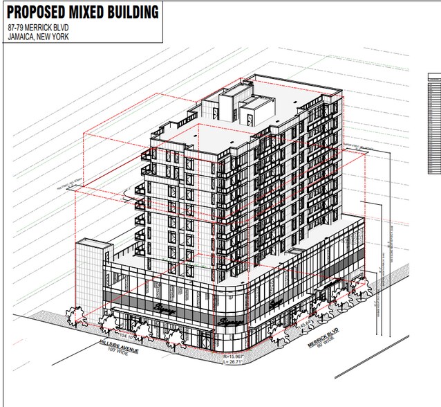 166-10 Hillside Ave, Jamaica, NY à vendre - Plan de site - Image 2 de 8