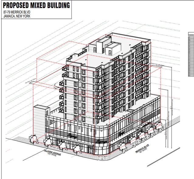 166-10 Hillside Ave, Jamaica, NY for sale - Site Plan - Image 2 of 8