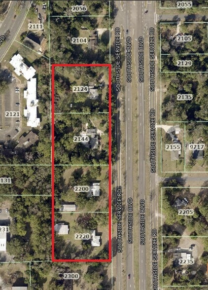 2200 Southside Blvd, Jacksonville, FL for sale - Plat Map - Image 3 of 4