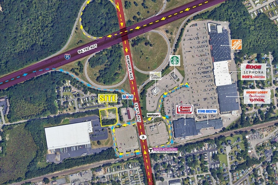 495 Collins st, Attleboro, MA for lease - Building Photo - Image 2 of 3