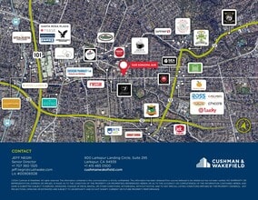 1225 Sonoma Ave, Santa Rosa, CA - Aerial map view