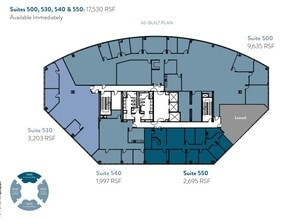 9655 Granite Ridge Dr, San Diego, CA for lease Floor Plan- Image 1 of 1