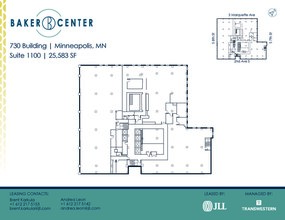 733 Marquette Ave, Minneapolis, MN à louer Plan d’étage- Image 1 de 1