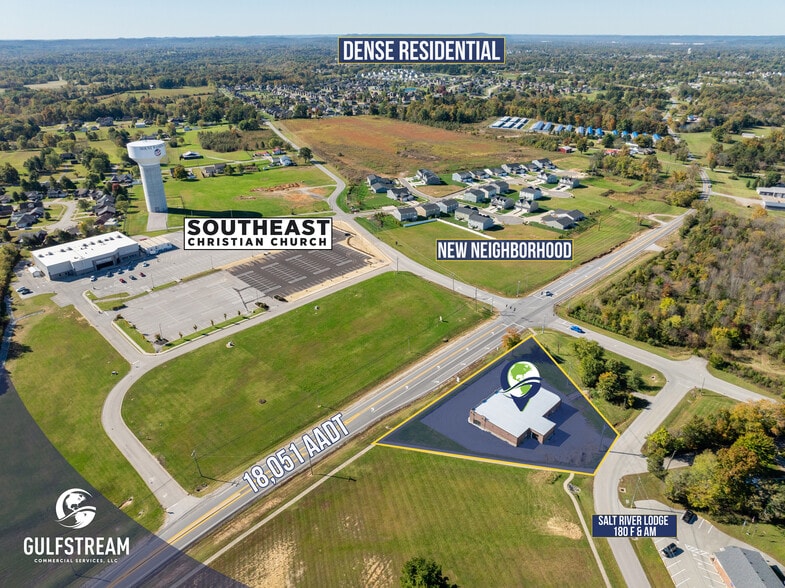 8844 Highway 44 E, Mount Washington, KY for lease - Aerial - Image 3 of 12