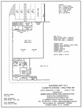 108 Clematis Ave, Waltham, MA à louer Plan d’étage- Image 1 de 2