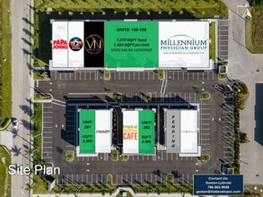 1019 SW Pine Island Rd, Cape Coral, FL for lease Site Plan- Image 1 of 1