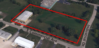 848 E Commercial Ave, Whitewater, WI - AERIAL  map view