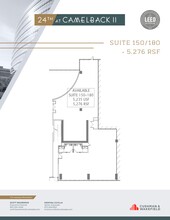 2325 E Camelback Rd, Phoenix, AZ à louer Plan de site- Image 2 de 2