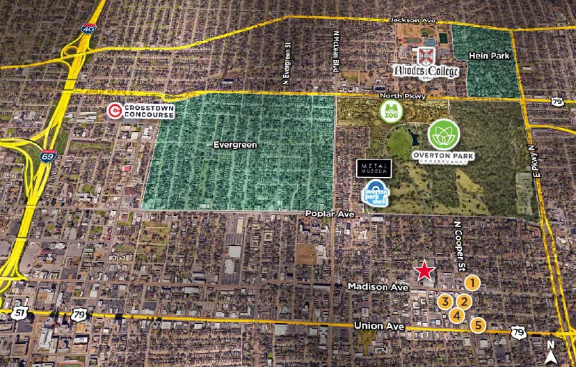 2040 Madison Ave, Memphis, TN for sale - Building Photo - Image 3 of 7