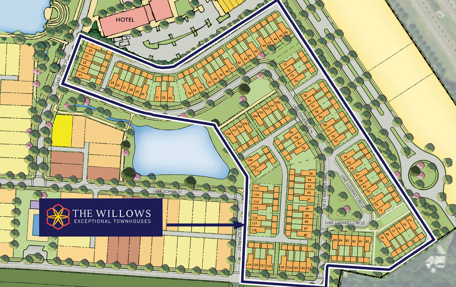 Lake District Dr. W. & Monroe Rd., Lakeland, TN à vendre - Plan de site - Image 1 de 2