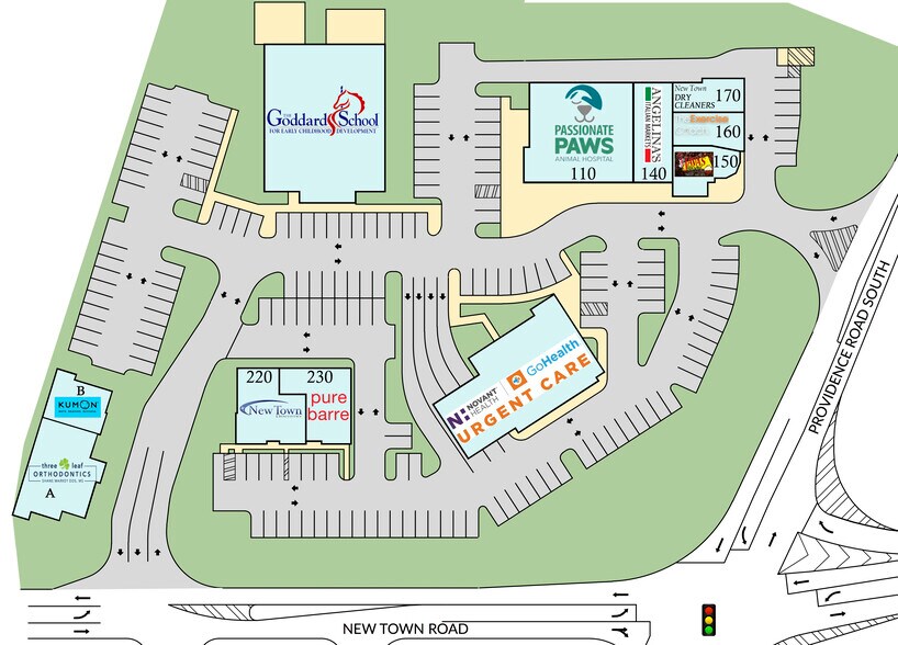 1526 Providence Rd, Waxhaw, NC à louer - Plan de site - Image 2 de 7