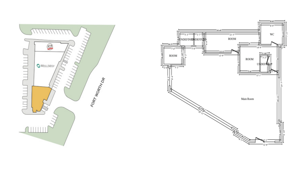 500 Fort Worth Dr, Denton, TX à louer - Plan de site - Image 3 de 3