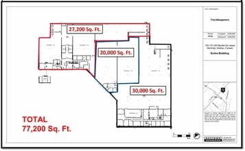 165-185 Montée de Liesse, Montréal, QC for lease Floor Plan- Image 1 of 3