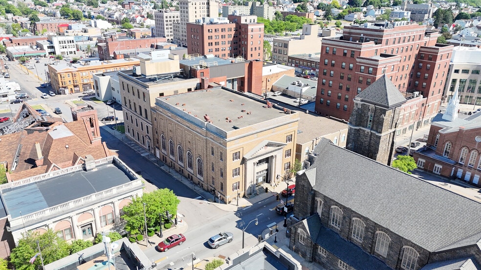 31 N Church St, Hazleton, PA à vendre - Aérien - Image 3 de 11