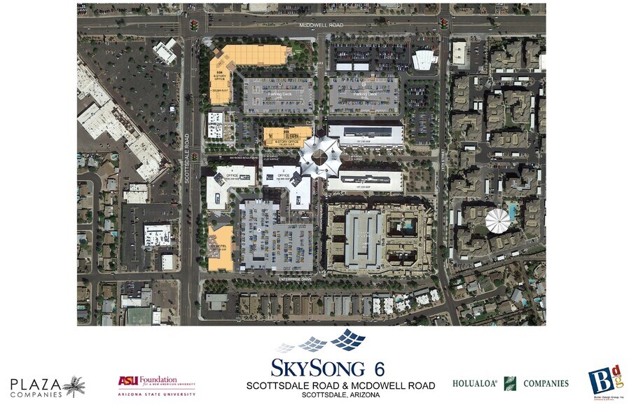 SEC Scottsdale & McDowell Rd, Scottsdale, AZ à louer - Plan de site - Image 2 de 2