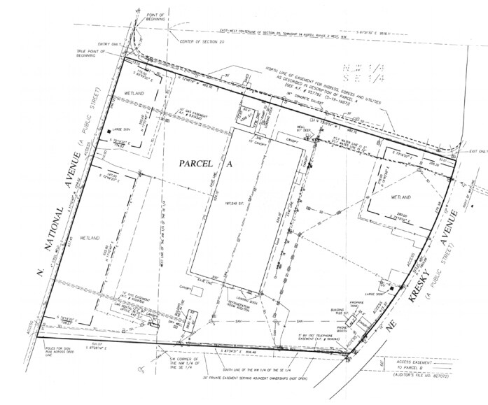 2100 N National Ave, Chehalis, WA à louer - Plan cadastral - Image 2 de 3