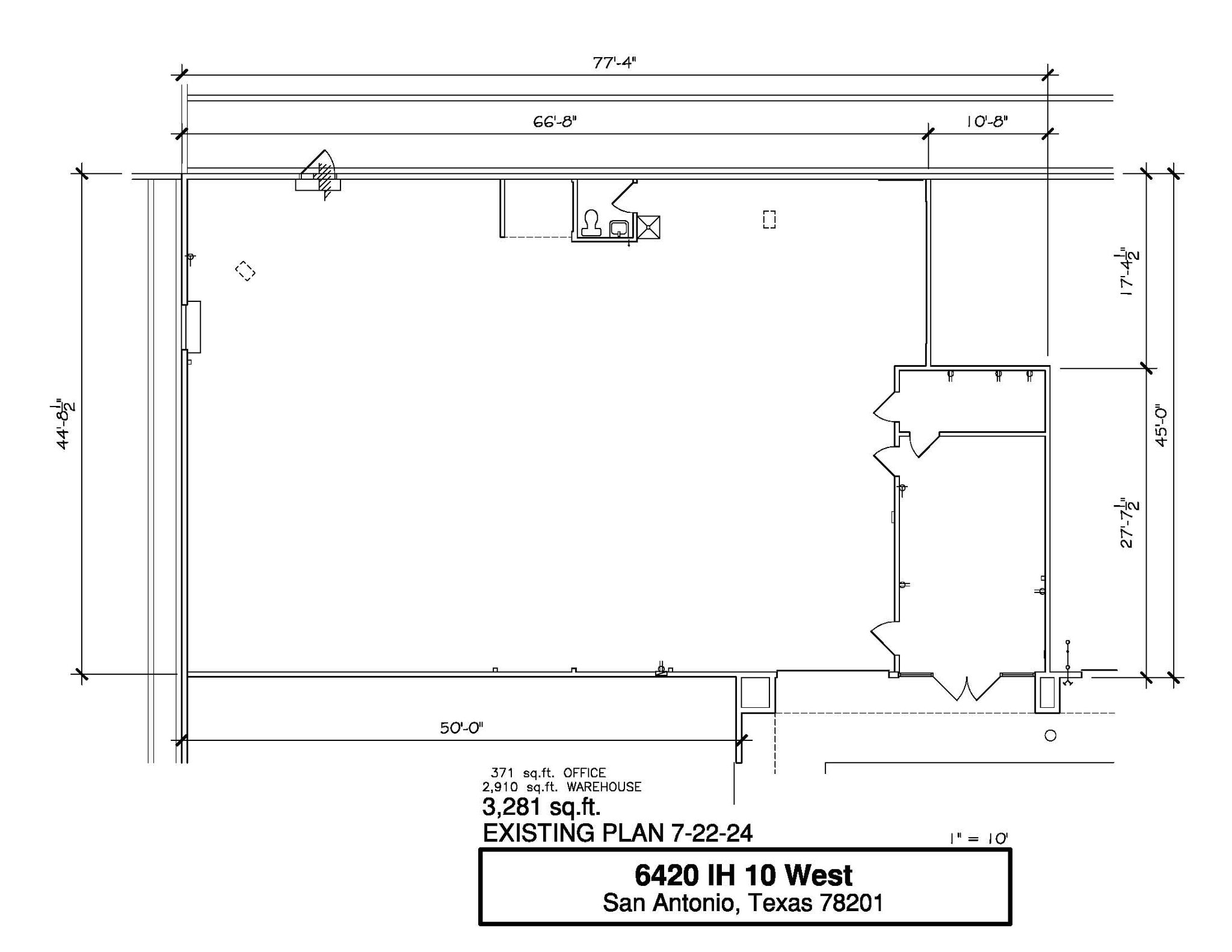 6400-6440 W Interstate 10, San Antonio, TX for lease Floor Plan- Image 1 of 1